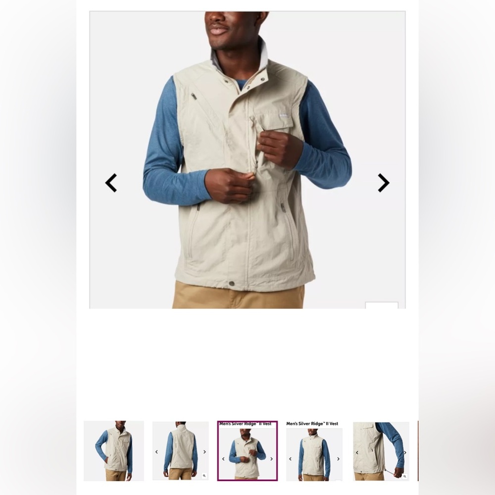 Columbia Men’s Silver Ridge Vest - Picture 10 of 13
